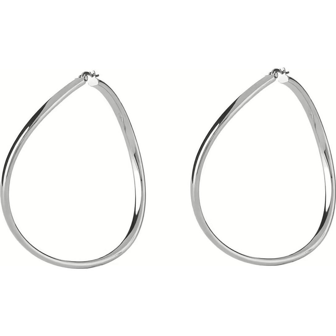 Guess Ocelové náušnice Hoops I Did It Again JUBE04195JWRHT-U
