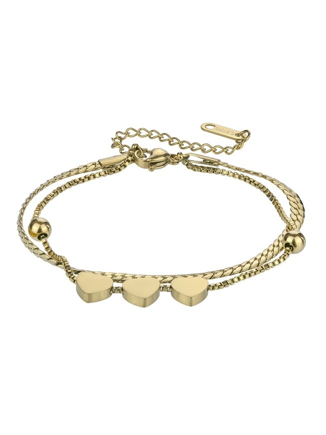 Marc Malone Půvabný dvojitý náramek pro ženy MCB24007G