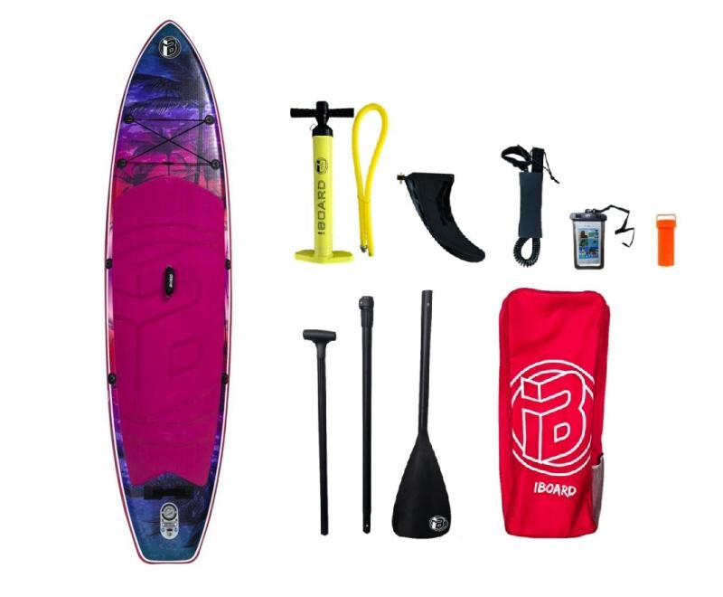 Iboard Paddleboard 11 - 1 PURPLE PALM