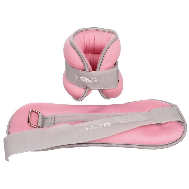 Merco WFS 1500 sada závaží na zápěstí a kotníky růžová