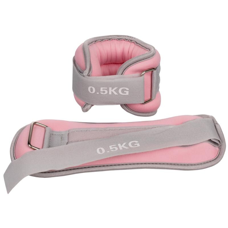 Merco WFS 500 sada závaží na zápěstí a kotníky růžová