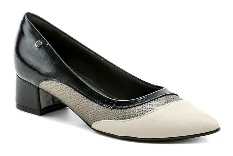 Piccadilly 739090-1 černo béžové dámské lodičky