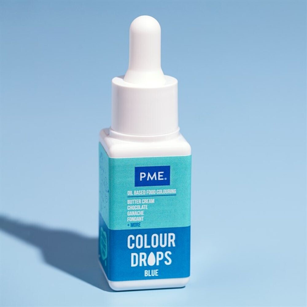 PME Colour Drops – modré barvivo 20 ml - PME