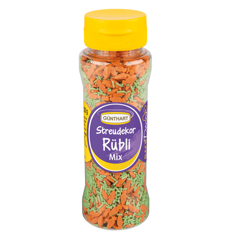 Cukrové zdobení mrkvičky 120g - Gunthart