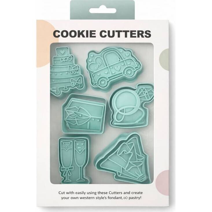 Vykrajovátka svatební set - Cakesicq