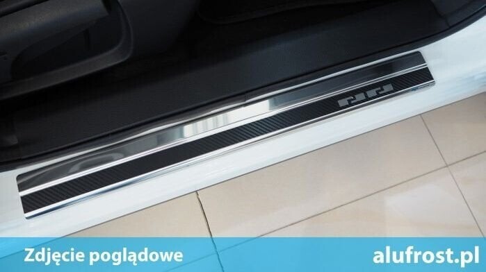 Prahové lišty  VW Jetta 2011-2018 (carbonová fólie)