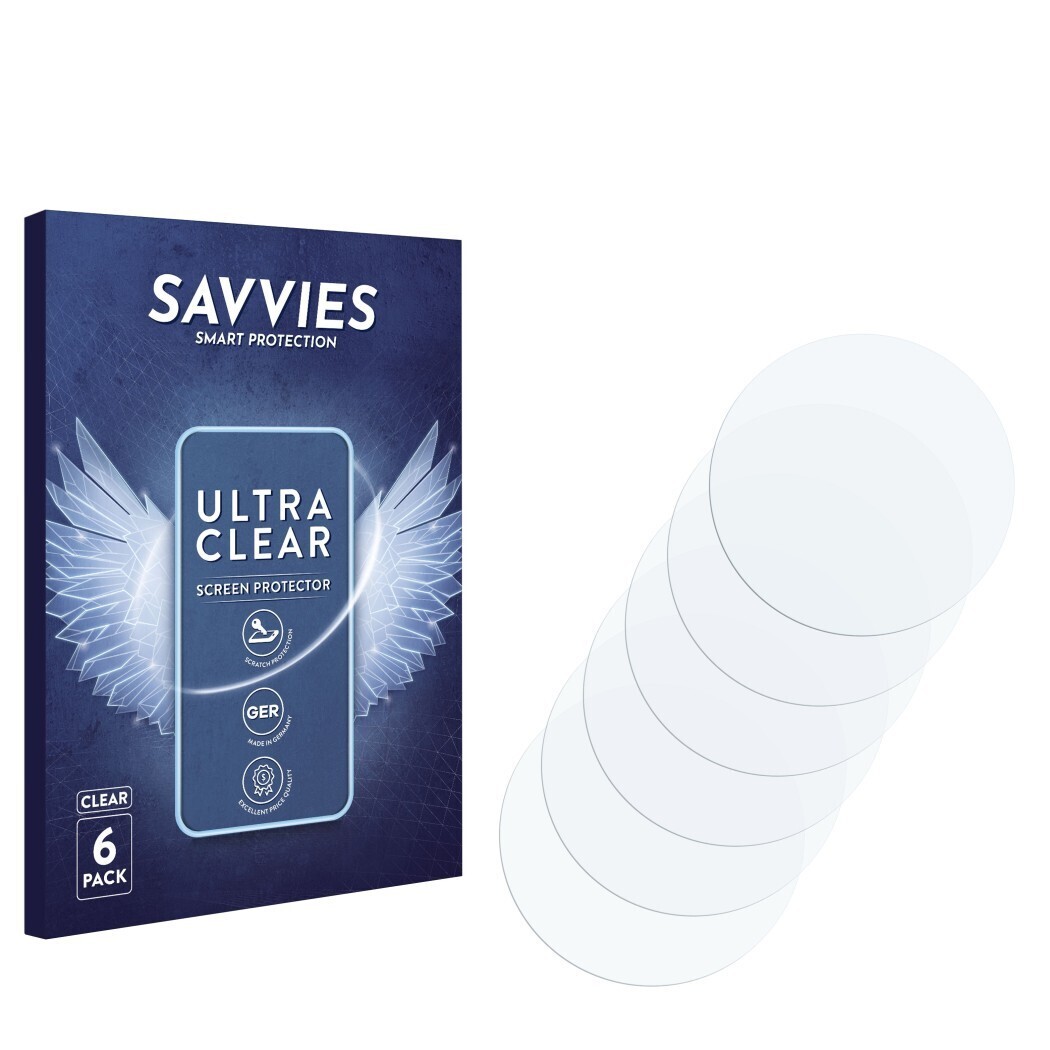 Sada 6x Savvies Screen Protector for Suunto M2 Lime