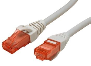 Roline UTP patchkabel kat. 6, Component Level, LSOH, 0,5m, šedý