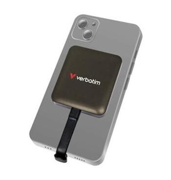 VERBATIM SnapBack SSD 512GB, moka metalíza