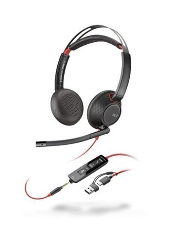 Poly Blackwire 5220 USB-C/A + 3,5 mm jack