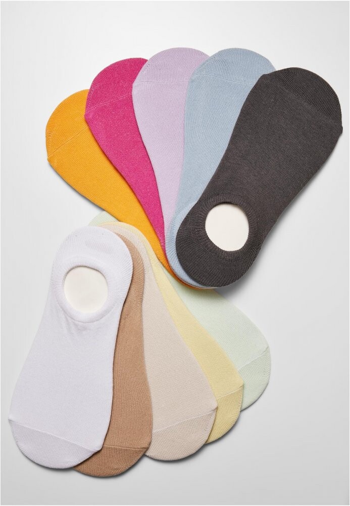 No Show Socks 10-Pack - multicolor 43-46