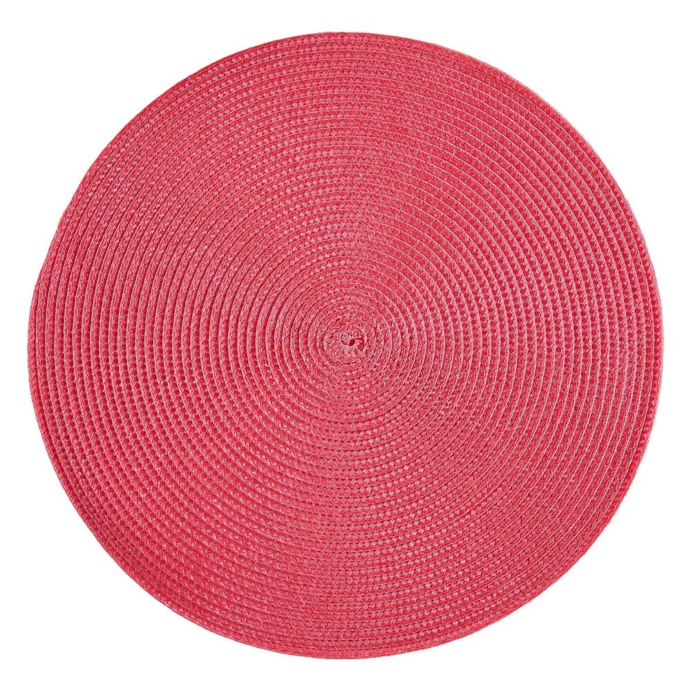 AMBIENTE Prostírání kulaté 38 cm - růžová