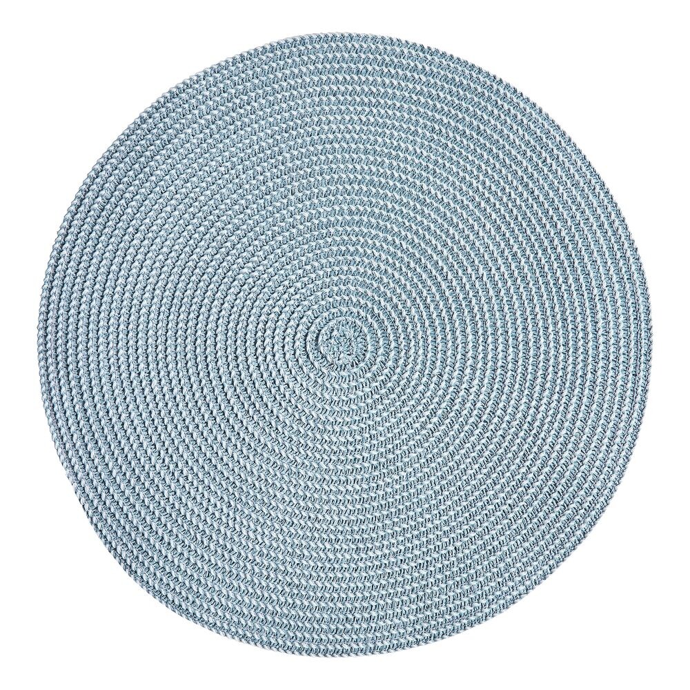 AMBIENTE Prostírání kulaté 38 cm - sv. modrá