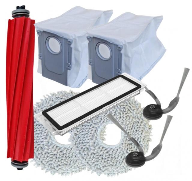 8ks HEPA filtr, kartáče, mopy a sáčky pro ROBOROCK QR598, QR798, QV35A, QV35S..., sada