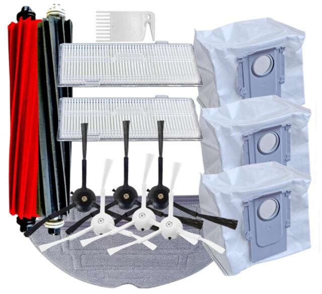 16ks HEPA filtry, kartáče, mopy a sáčky pro ROBOROCK S8+/ S8 Pro Ultra Xiaomi, sada