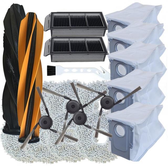 22ks Sada HEPA filtry, kartáče, mopy a sáčky pro DREAME L50 Pro Ultra, X50 Master, X50 Ultra /Complete