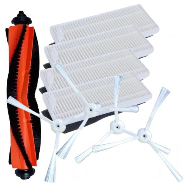 9ks Sada HEPA filtry a kartáče pro Rowenta X-Plorer S95 a Xiaomi Robot Vacuum Mop Essential G1