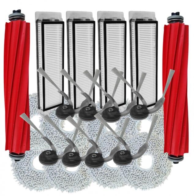 22ks HEPA filtry, kartáče pro ROBOROCK QR598, QR798, QV35A, QV35S...a mopy, sada