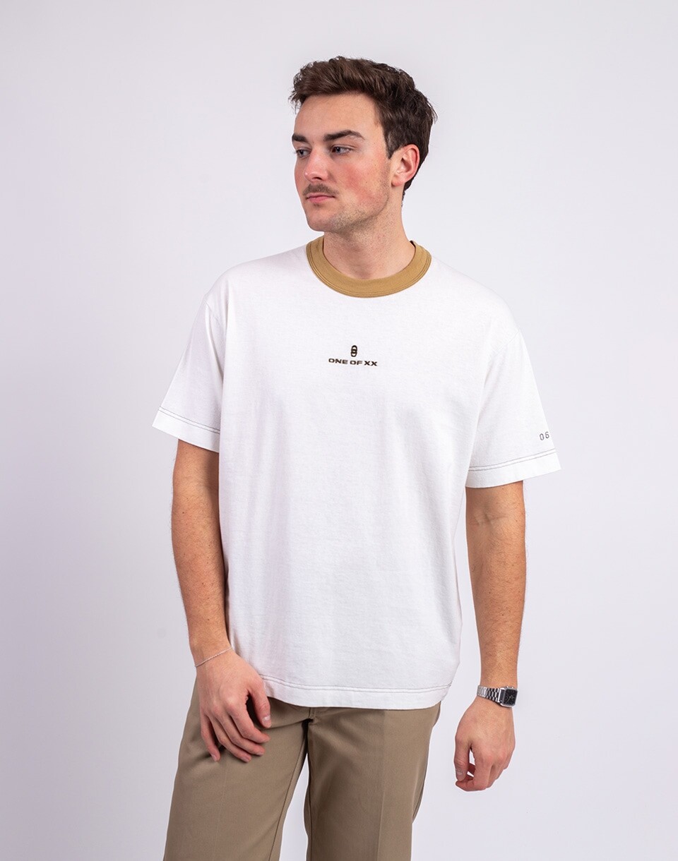 ONE OF XX Mustard Ringer Loose Fit T-shirt Mustard L