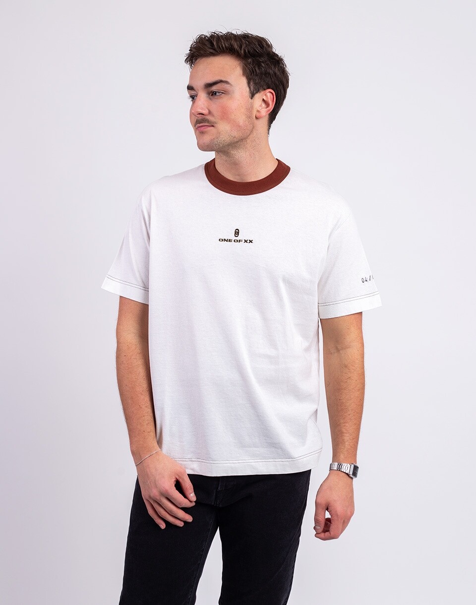 ONE OF XX Sequoia Ringer Loose Fit T-shirt Sequoia M