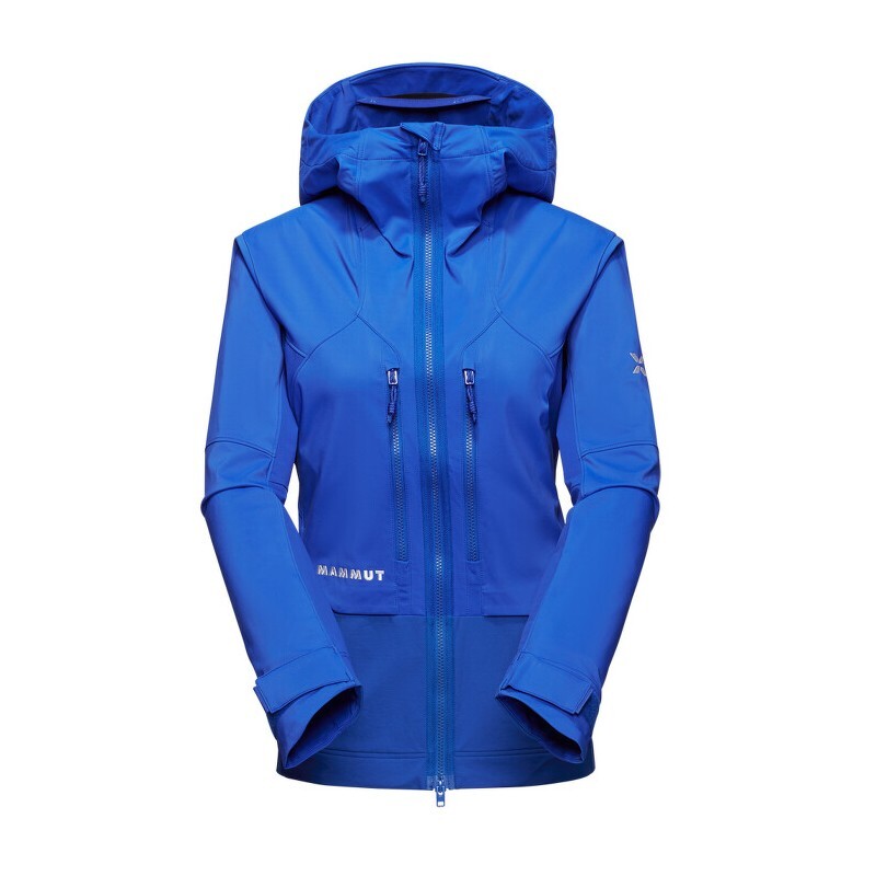 Mammut Eiger Nordwand Pro SO Hooded Jacket Women S Eiger blue