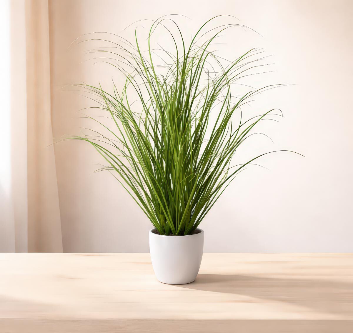 Gasper Umělá rostlina Trs trávy v květináči, 50 cm