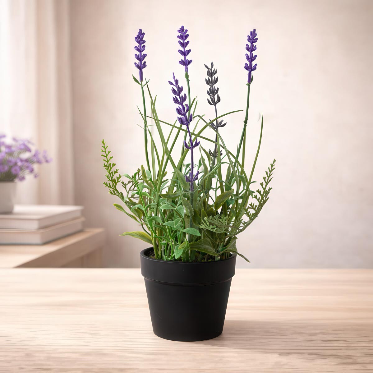 Gasper Umělá levandule v květináči, 25 cm