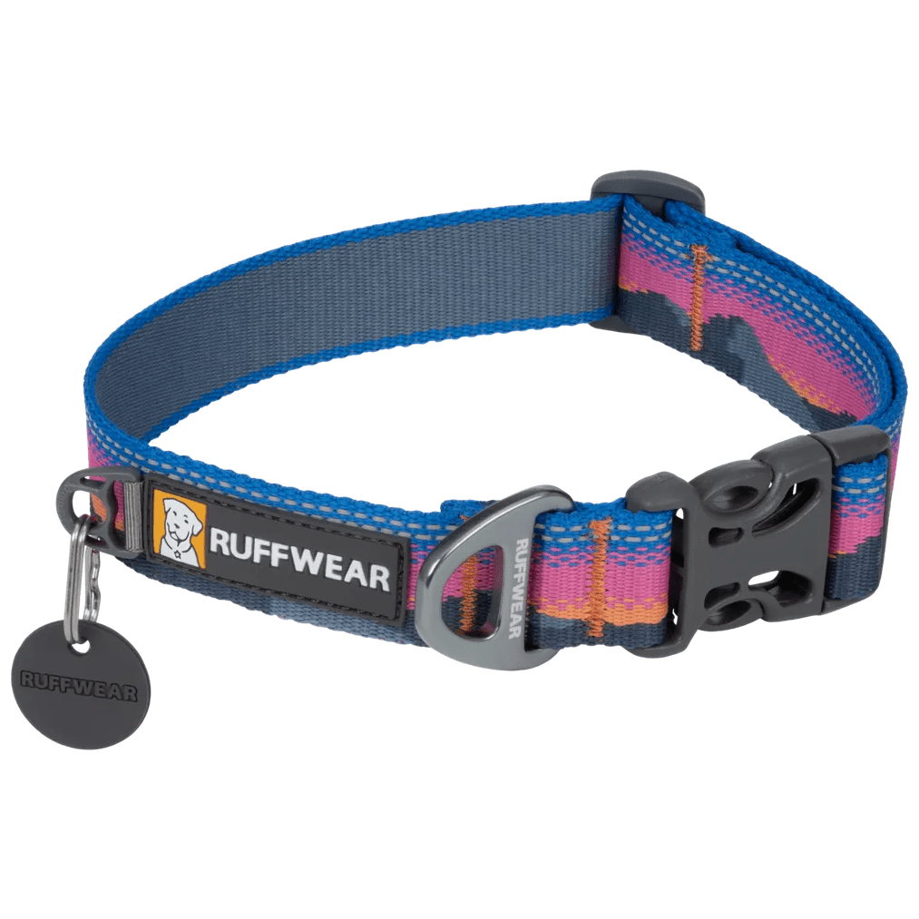 Obojek pro psa Ruffwear Crag™ Collar Velikost: M / Barva: růžová/modrá