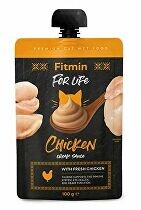 Fitmin For Life cat Cream sauce kuřecí kapsa 100g