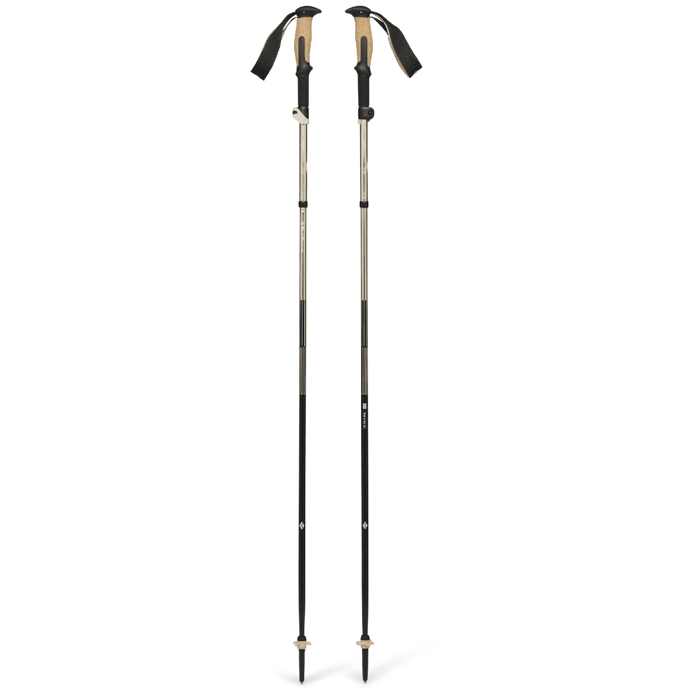 Trekové hole Black Diamond Trail Vista FLZ Délka holí: 125 cm / Barva: bílá/šedá