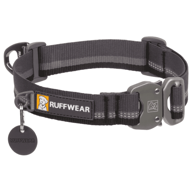 Obojek pro psa Ruffwear Top Rope™ Collar Velikost: M / Barva: černá
