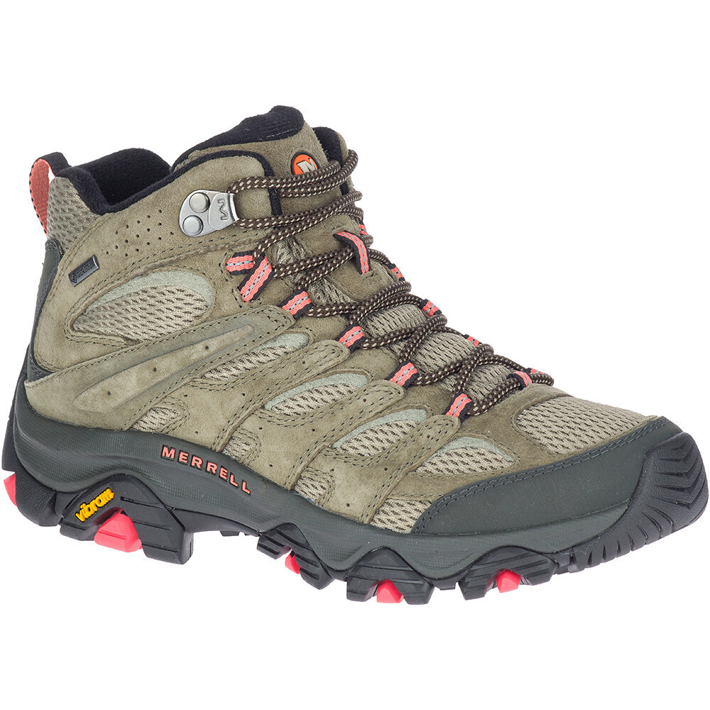 Dámské trekové boty Merrell Moab 3 Mid Gtx Velikost bot (EU): 39 / Barva: zelená