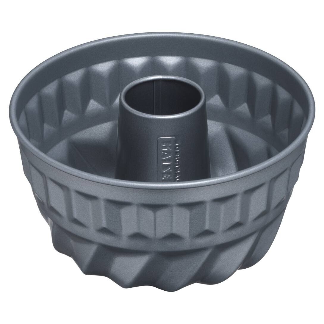 Forma na bábovku GOURMET 22 cm, šedá, ocel, Kaiser