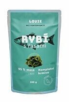 Louie Dog kapsa Rybí s řasami 300g