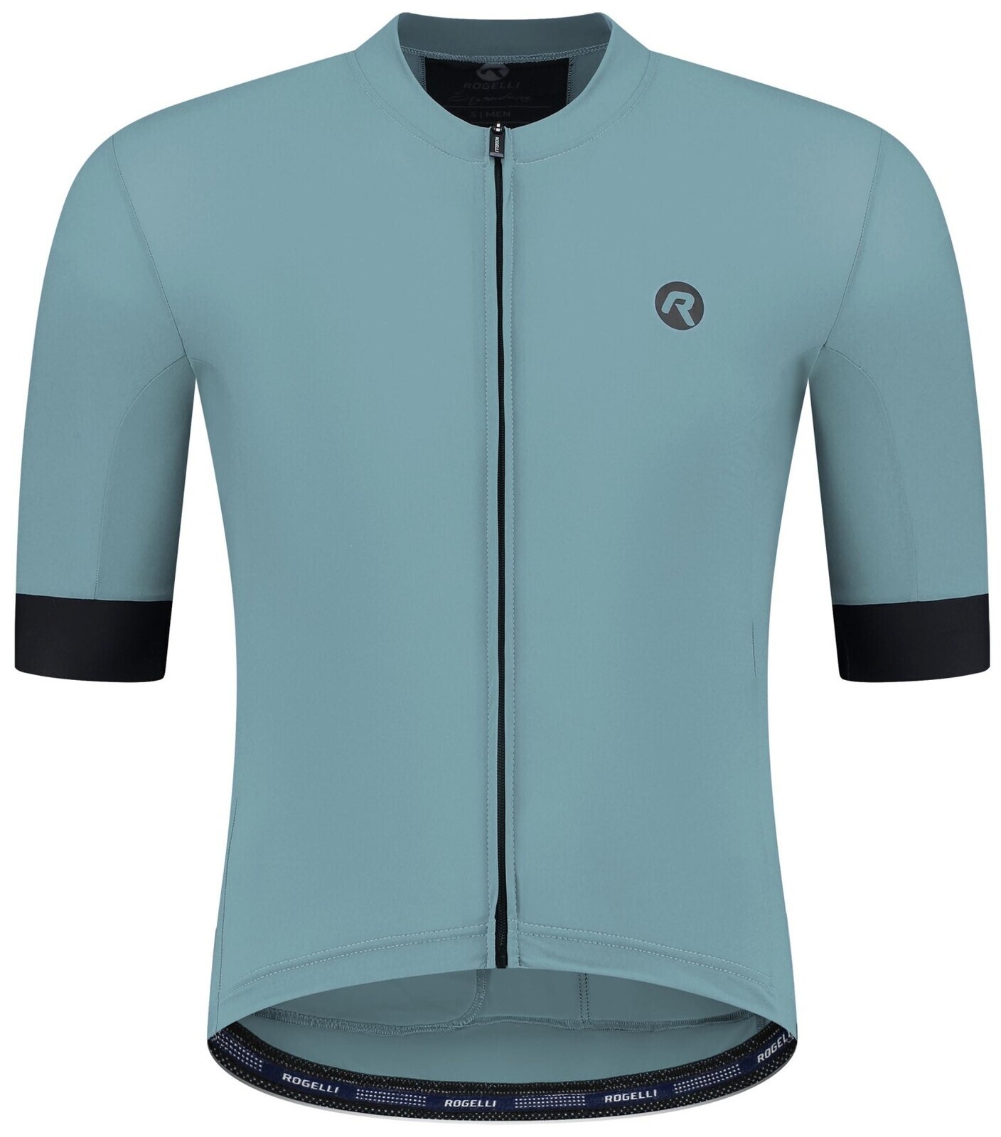 Cyklodres z prémiových vláken Rogelli SIGNATURE s krátkým rukávem, světle modrá 3XL