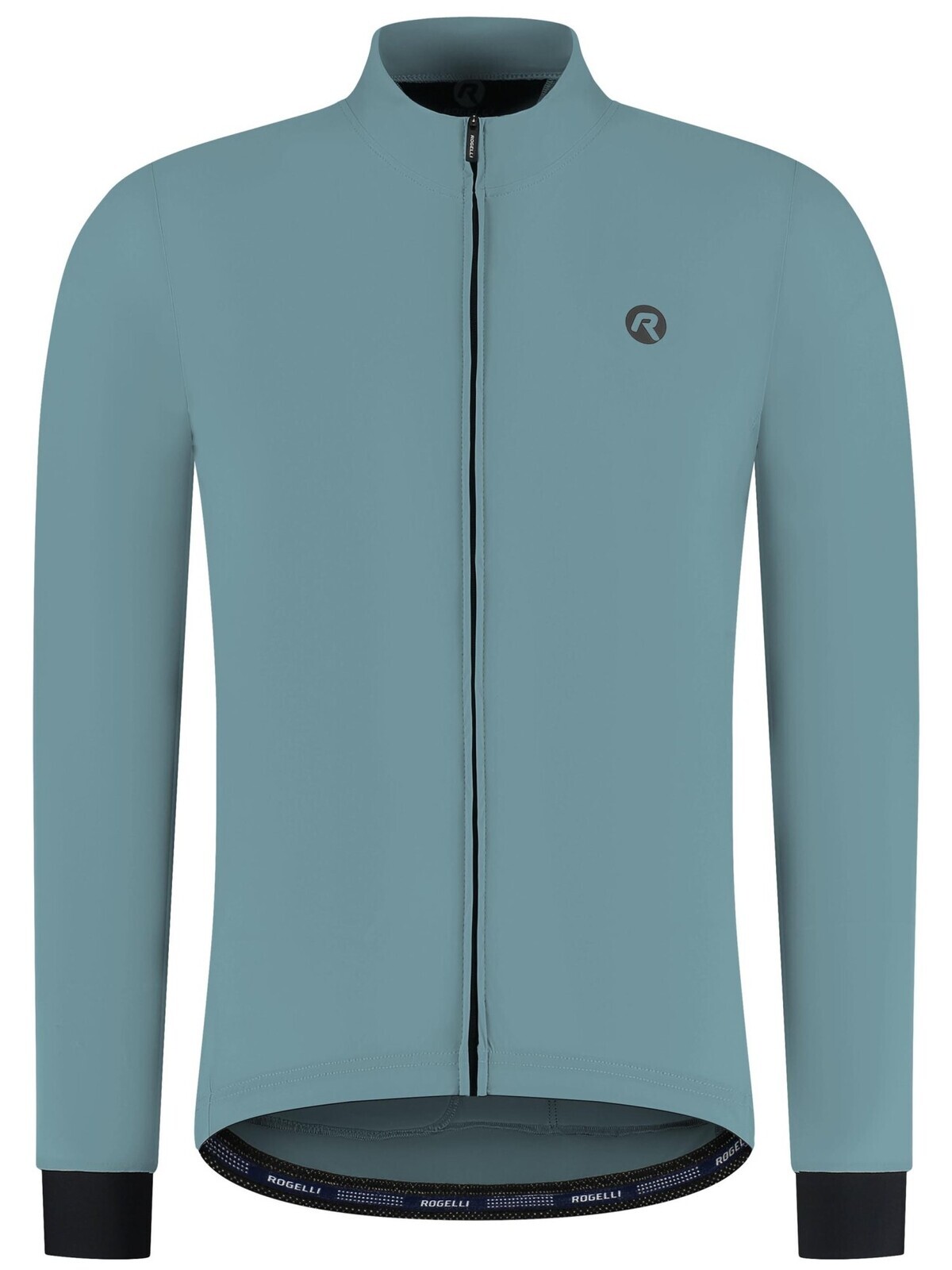 Prémiový cyklistický dres Rogelli SIGNATURE s dlouhým rukávem, modrý XL