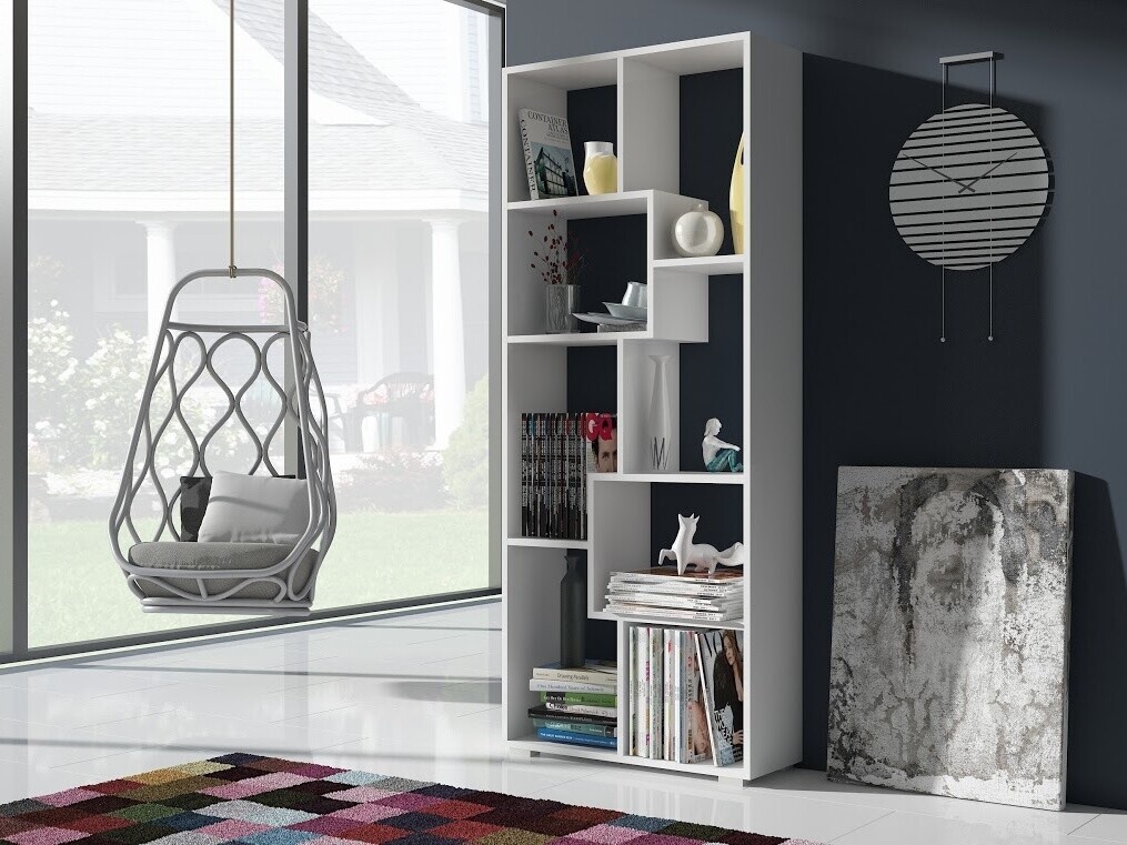 Regál USKON, bílá, 5 let záruka