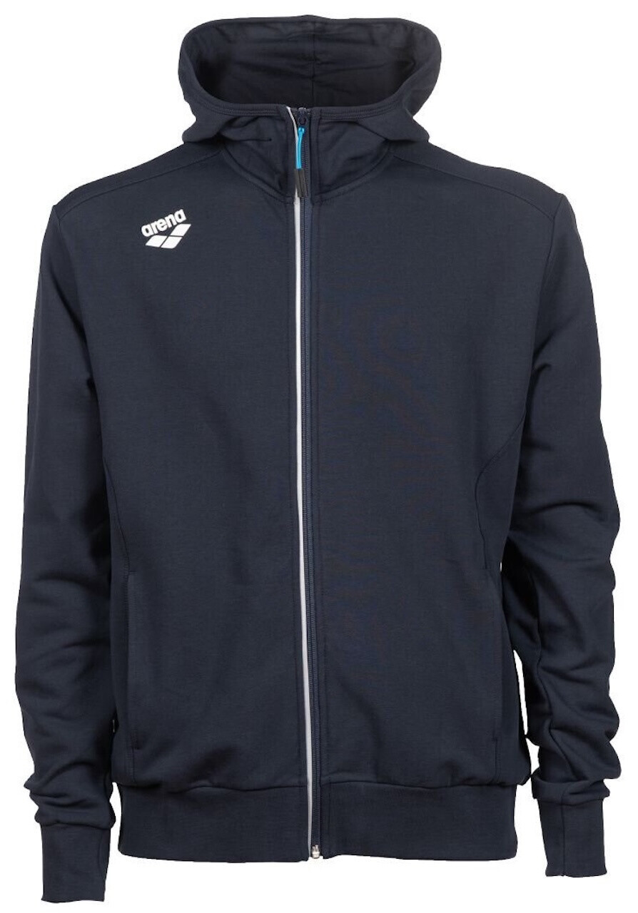 Arena Team Unisex Hooded Jacket Panel Navy L - UK36