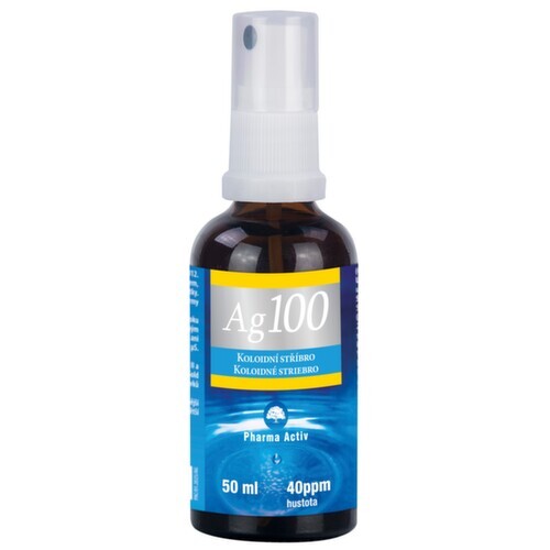 Koloidní stříbro Ag100 40ppm spray 50ml