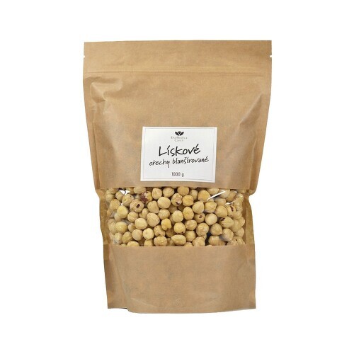 Lískové ořechy blanšírované 1000g EkoMedica