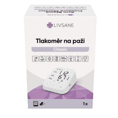 LIVSANE Tlakoměr na paži Classic 1ks
