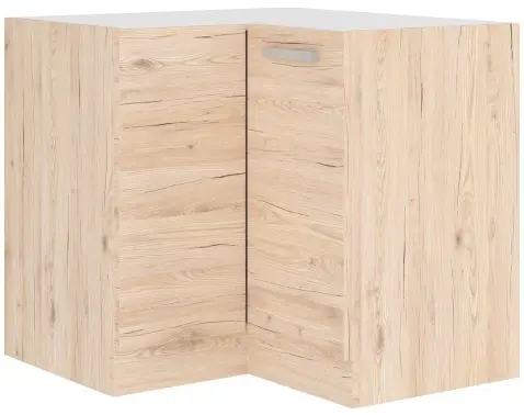 Dolní rohová kuchyňská skříňka Bordeaux, 90/90 cm, dub bordeaux