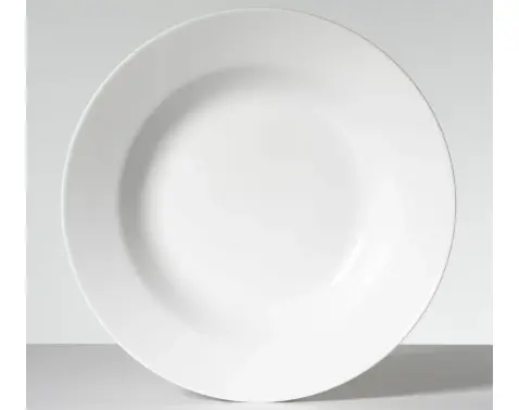 Hluboký talíř bílý, 23 cm