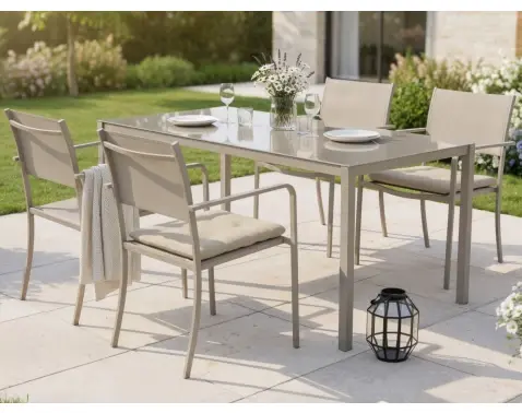 Zahradní jídelní set Marbella, 5-dílný