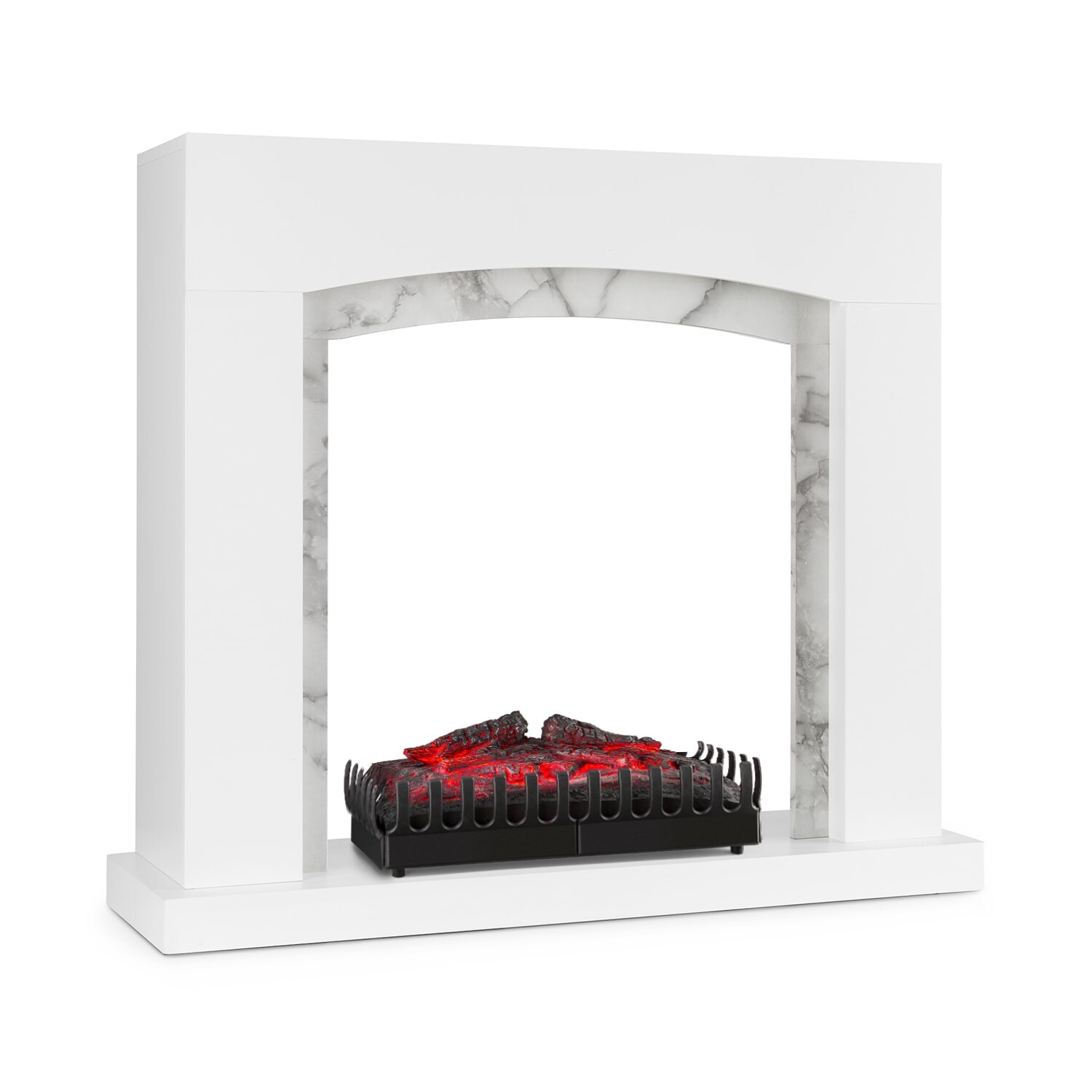 Klarstein Studio Frame II, konstrukce krbu, Kamini, krbová vložka, MDF, klasický design