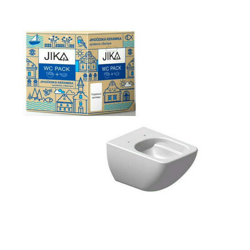 WC závěsné Jika Pure pack Rimless včetně sedátka