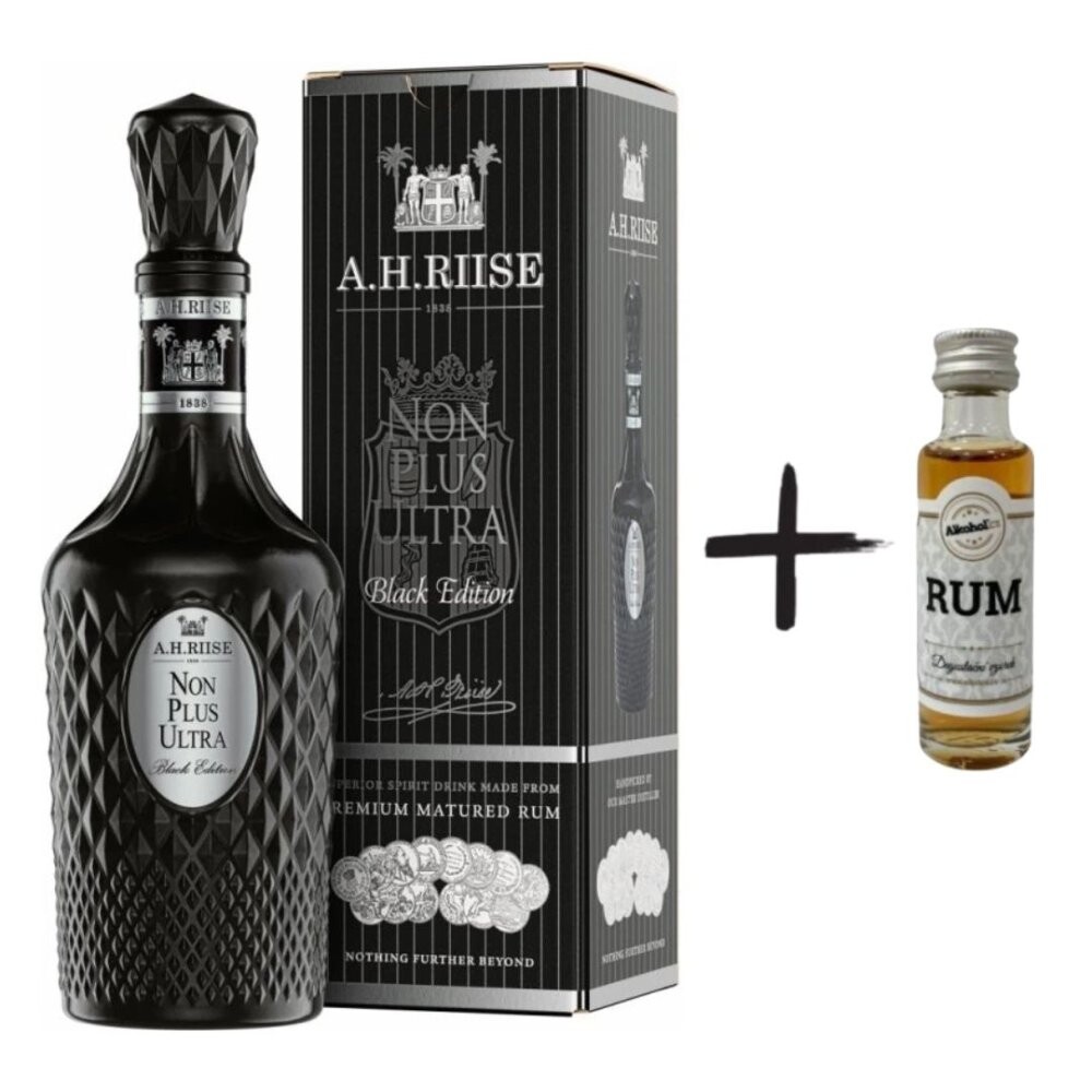 A.H.Riise / Old St. Croix Non Plus Ultra Black Edition 0,7l 42% GB + miniatura