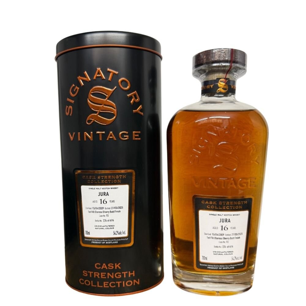 Signatory Vintage Jura 16y 2009 0,7l 54,2% / Rok lahvování 2025