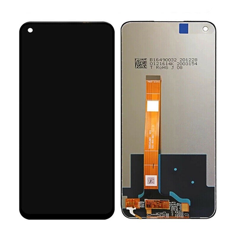 LCD display Realme 7 5G Global (RMX2111) + dotyk + přední kryt černý