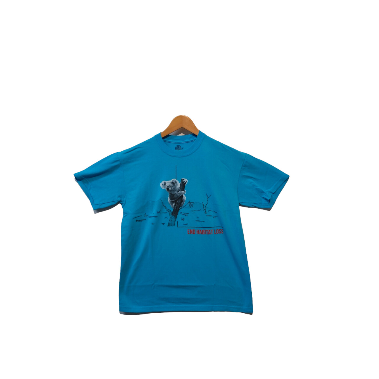 Tričko unisex The Mountain Habitat Koala (koala medvídkovitý) - modré, 3XL